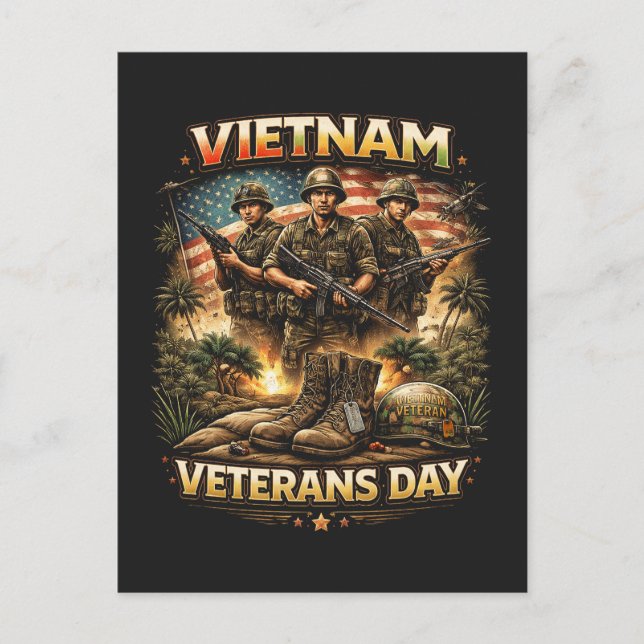 Brüder von Vietnam Postkarte (Vorderseite)