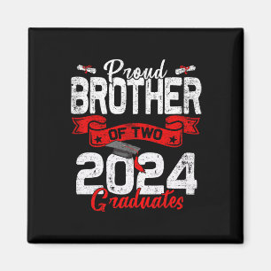 Bruder von zwei Cl 2024 Absolventen Twins Abschlus Magnet