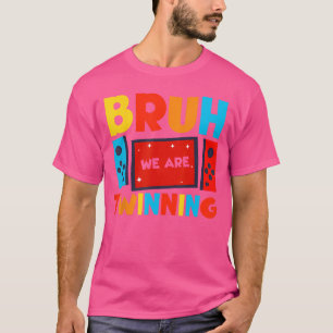 Bruder Wir gewinnen Jungen Funnywin Tag Gamers Jun T-Shirt