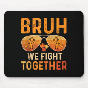 Brüder Wir Kämpfen Gemeinsam Gegen Leukämie Krebs  Mousepad