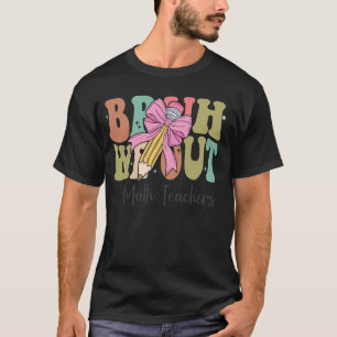 Bruder wir sind raus Mathelehrer letzter Schultag T-Shirt
