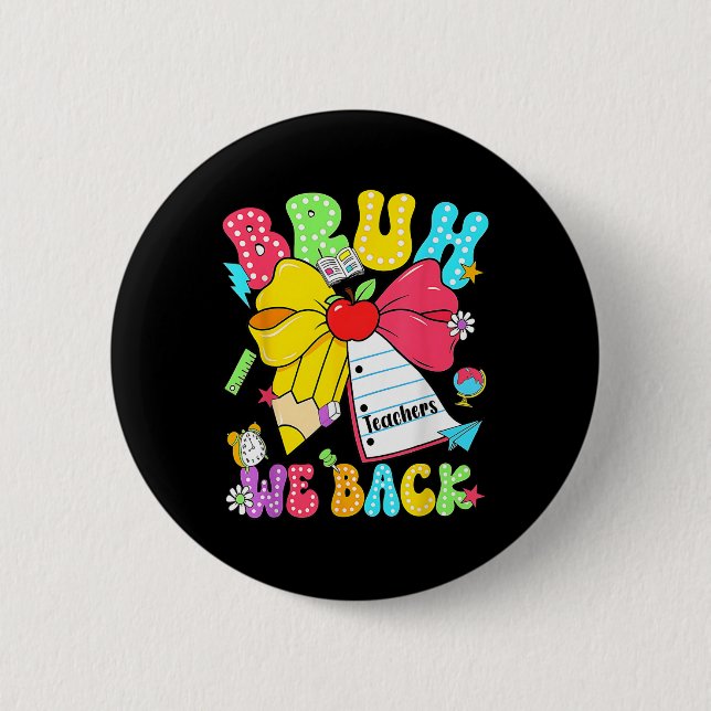 Bruder, wir sind zurück, Bleistift-Bogen zurück zu Button (Vorderseite)