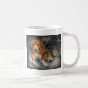 Brüderliche Beagles Tasse