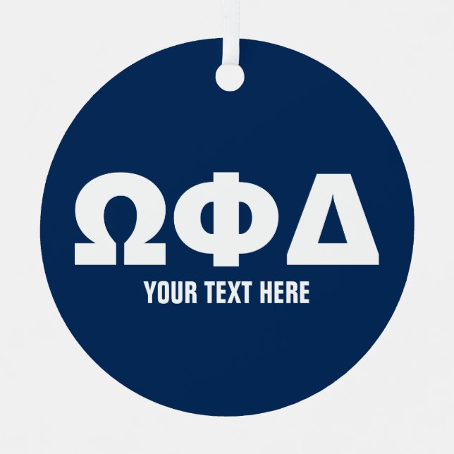 Brüderlichkeit Sake-Ornament mit benutzerdefiniert Ornament Aus Metall (Vorderseite)