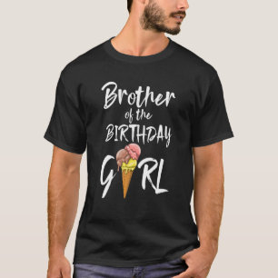 Bruderschaft der Eiscreme-Liebe des Geburtstags T-Shirt