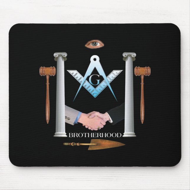 Bruderschaft der Freimaurer Mousepad (Vorne)