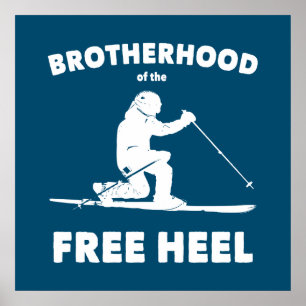 Bruderschaft des Telemarkskifahrens Poster