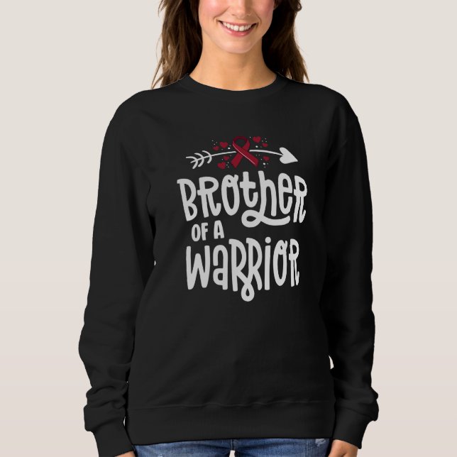 Bruderschaft einer Gefäßfehlbildung des Kriegers H Sweatshirt (Vorderseite)