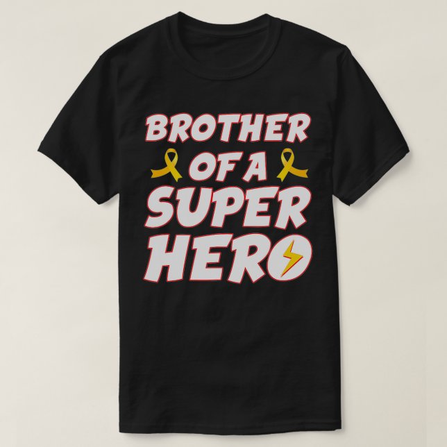 Bruderschaft eines Superhelden T-Shirt (Design vorne)