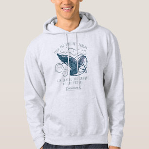 Bruderschaft Elben Brosche Zitat Grafik Hoodie