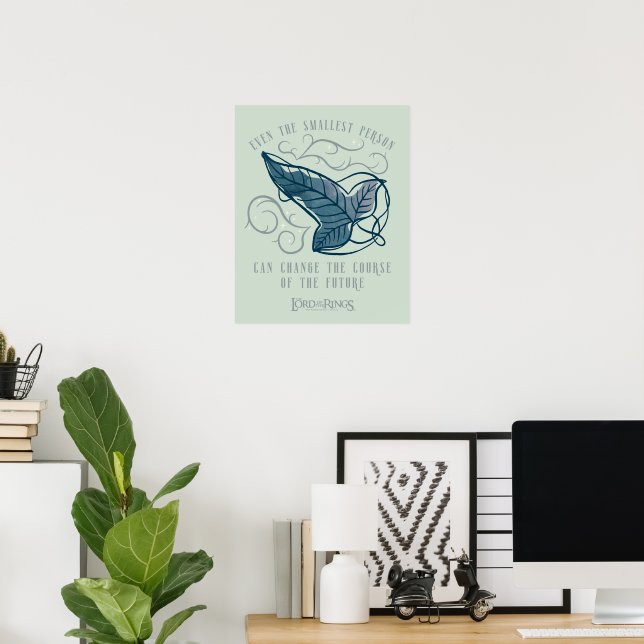 Bruderschaft Elben Brosche Zitat Grafik Poster (Heimbüro)