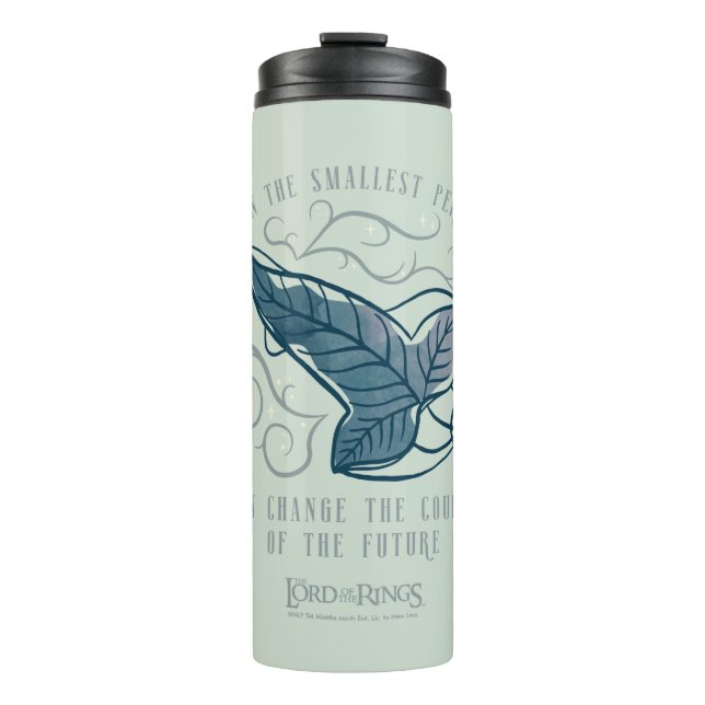 Bruderschaft Elben Brosche Zitat Grafik Thermosbecher (Vorderseite)