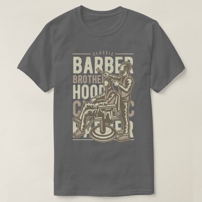 Bruderschaft von Barber 16 T-Shirt (Design vorne)