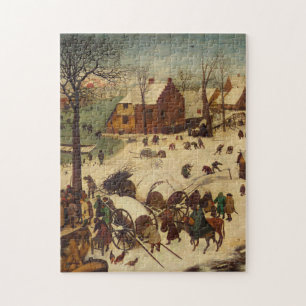 Bruegel der Ältere - die Nummerierung bei Bethleh Puzzle
