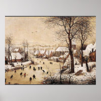 Bruegel the Elder, Winterlandschaft, Kunst