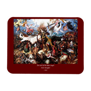 Bruegels "Der Sturz der rebellischen Engel" (1562) Magnet