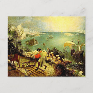 Bruegel's Landschaft mit dem Fall von Icarus - 155 Einladung