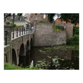 Brug, Dutch village  Poster