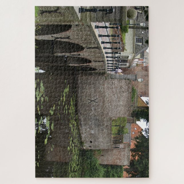 Brug, Dutch village  Puzzle (Vertikal)