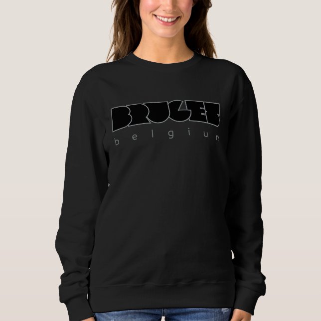 Bruges 1970s Bold Sweatshirt (Vorderseite)