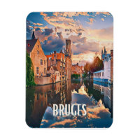 Bruges Belgien Foto Vintage