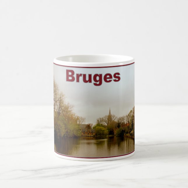 Brüges Souvenir Kaffeetasse (Mittel)