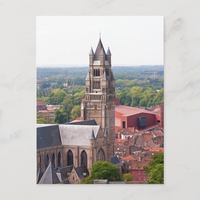 Brügge #19 postkarte (Vorderseite)