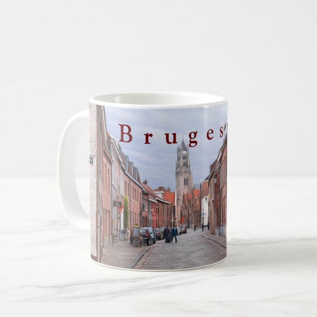 Brügge #1 kaffeetasse (Vorderseite Links)