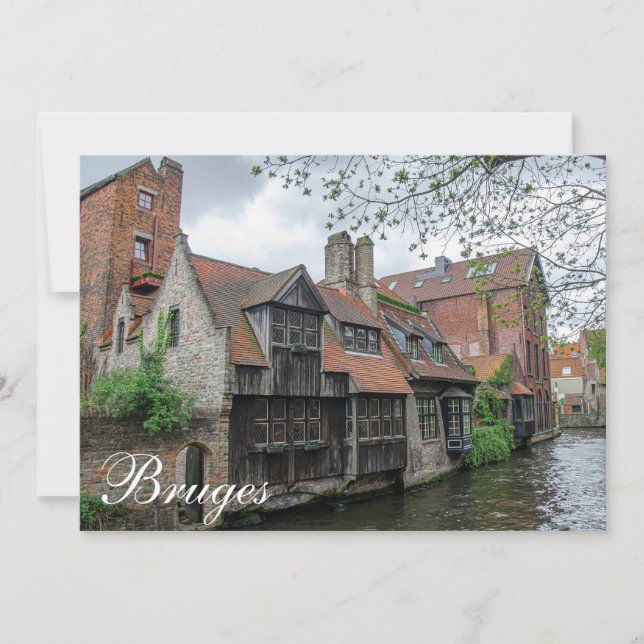 Brügge Altstadt in Belgien (Vorderseite)