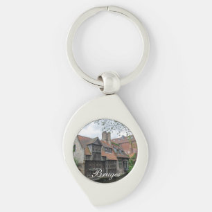 Brügge Altstadt in Belgien Schlüsselanhänger