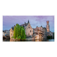 Brügge Altstadt und Belfischer Turm