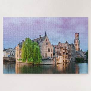 Brügge Altstadt und Belfry Tower Jigsaw Puzzle