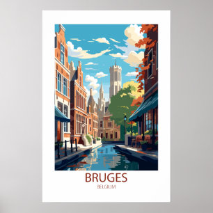 Brügge Belgien Berühmte Reiseziele Poster