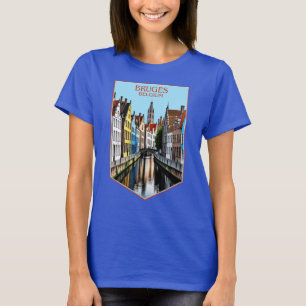 Brügge Belgien Europa T-Shirt