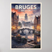 Brügge Belgien Vintage Reise