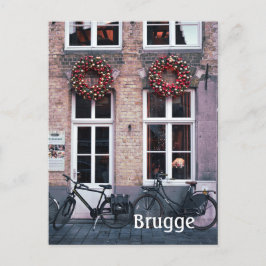 Brugge Belgium Foto Postcard Postkarte