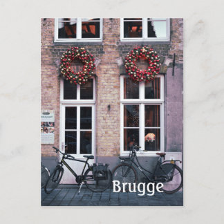 Brugge Belgium Foto Postcard Postkarte