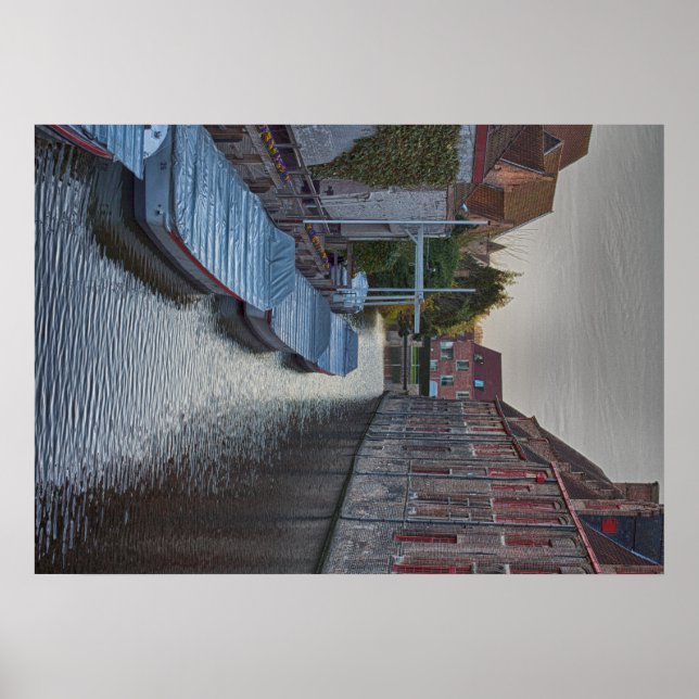 brugge belgium tourismus poster (Vorne)