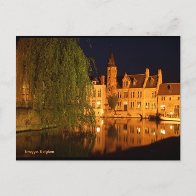 Brugge (Brügge), Belgien Postkarte (Vorderseite)