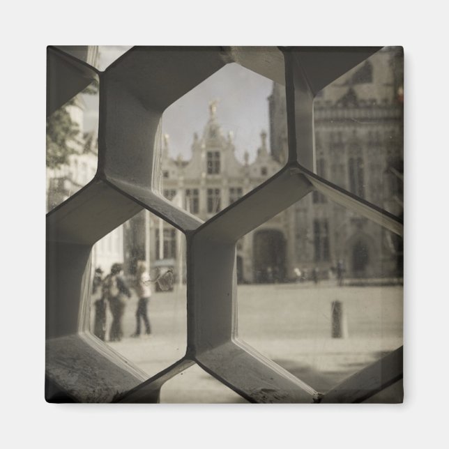 Brugge Burg Magnet (Vorne)