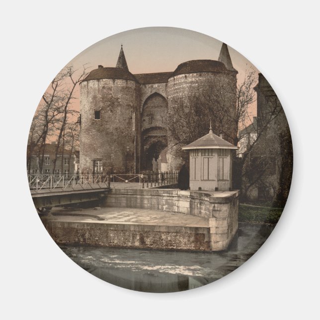 Brügge - Gent Gate, Belgien Magnet (Vorne)