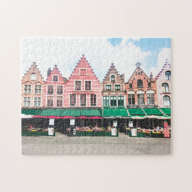 Brügge Market Square Puzzle (Horizontal)