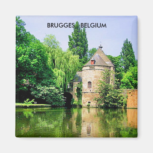BRUGGES BELGIEN MAGNET (Vorne)