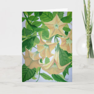 Brugmansia Painting Karte