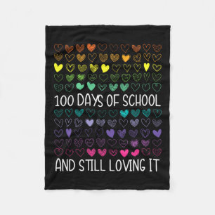 Bruh 100 Tage der Schule 100. Schultag Fleecedecke