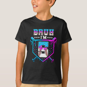 Bruh 5th Birthday Boy Baseball Ice Cream Tropfen 5 T-Shirt