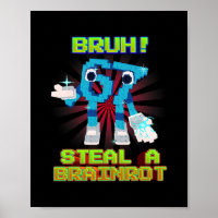 Bruh 67 Sechs Sieben 6-7 Lustiges Brainrot Meme Fü