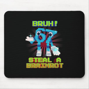Bruh 67 Six Seven 6-7 Lustiges Brainrot Meme für K Mousepad
