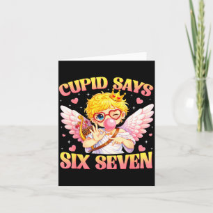 Bruh 67 Six Seven 6 7 Meme Valentinstag Lustig Fra Karte