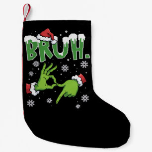 Bruh 67 Six Seven 6 7 Meme Weihnachten Lustig Gen Kleiner Weihnachtsstrumpf